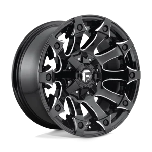 Fuel – D578 BATTLE AXE – Black – 18″x9″ -12mm – Summer Wheels – D57818902645